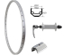 BW 26''VR 19-559 CUT19 silber m.�.36L. ECO Alu SSP silber Sp.Ni.si