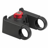 Klickfix Lenkeradapter  22,0 - 26mm mit Schloss, schwarz