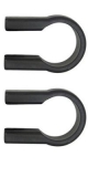 Klickfix Bandagen Ø 22-26mm schwarz für Lenkeradapter, Paar