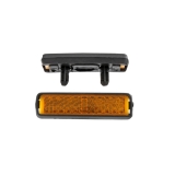 Black Dingo MTB-Pedal Stahlkfig Cr-Mo Achse, Kunststoffkrper, Stahlkfig
