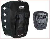 BDCP Hecktasche Wasserdicht schwarz/schwarz 33 x 16 x 60 cm