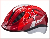 KED Kinder Fahrradhelm Meggy Red Stars Gr. XS 44-49