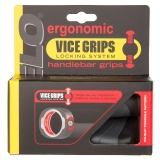 VELO Ergogel D3 Fix Fahrradgriffe schwarz/grau, 135/92mm Schraubensic.