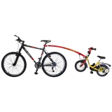 Trail-Gator Tandemstange rot, Original Abschleppstange fr Kinderrder 12'-20'