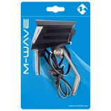 M-WAVE Apollon D 50 Dynamo Frontlicht ca.50 Lux mit Halter u. Schalter