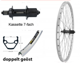 BW 28''HR 19-622 ZX19 silber m.D.36L. Shim.TY500 7-f. SSP schwarz Sp.ED.si
