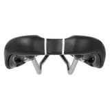 M-Wave Renn Sattel Comp II Unisex schwarz-weiss 268 x 134 mm, 265 gr.