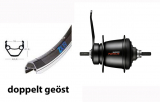 BW 28''HR 19-622 ZX19 schwarz m.D.36L. Nexus 8 Rcktritt o.Zub.schwarz Sp.ED.si