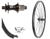 BW 28''HR 30-622 DH30 sz Disk m.Ö.32L. Novatec 6-Lo.12f.Mic.StA.148/12 Sp.ED.sz