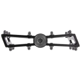 M-Wave BMX Plattformpedal ''Freedom SL'' schwarz mit auswech. Pins 9/16