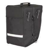 M-Wave Seitentasche Links Amsterdam schwarz/silber Volumen: ca. 18 Liter