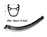 Felge 28'' 13-622 EXAL XR3 schwarz 32 Loch m.sen geschliffen VL 6,5