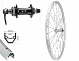 BW 28''VR 19-622 CUT19 silber m..36L. XT M8000 Ce-Lo SSP schwarz Sp.Ni.si