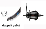 BW 28''HR 19-622 ZX19 schwarz m.DÖ.36L. Nexus 8 Rücktritt o.Zub.schwarz Sp.Ni.sz