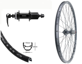 BW 28''HR 19-622 DH19 sz Disk m.� 36L. QC400 Ce-Lo.8-11f. SSP 141mm sz Sp.Ni.sz