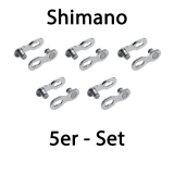 Shimano 5er Set SM-CN900 Kettenschloss fr 11-fach CN-HG901, CN-HG701, CN-HG601