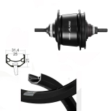 BW 28''HR 25-622 Andra40 sz Disk o.�.36L Alfine 8 FL Disk Ce-Lo.sz o.Zub.Sp.ED.sz